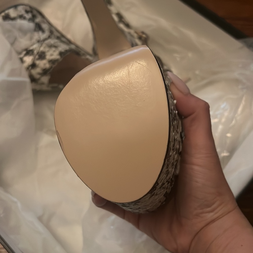 Gucci Python print high heels platform 💗 - Picture 8 of 9